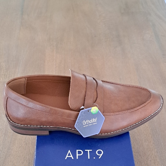 Apt. 9 Scottie Men's Penny Loafers - Color: Brown - Size: 11 - Picture 1 of 9